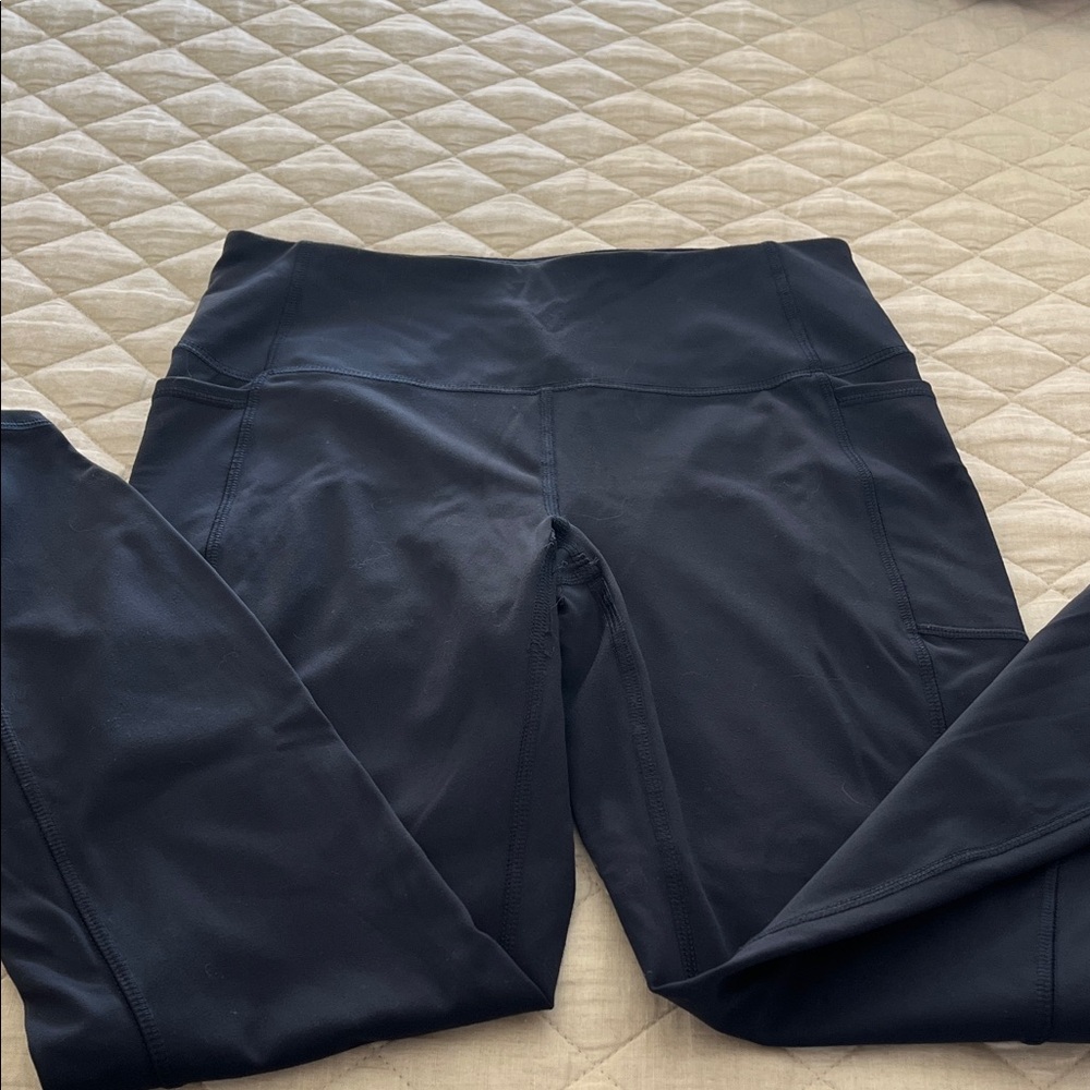 RBX Navy High-Waisted Leggings